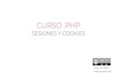 Cookies Sesiones - Jon Vadillo · 2019. 9. 3. · Sesiones Cookies en el ordenador del usuario El servidor puede leer y escribir ...
