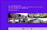 La importancia de los determinantes sociales · 2020. 7. 9. · Los determinantes sociales de la salud y el desarrollo sostenible en América 43 Luiz Augusto Galvao Los determinantes