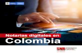 Notarías digitales en Colombia · 2021. 6. 2. · Estas son las notarías habilitadas para realizar trámites digitales en Colombia: Notaría 5 de Medellín - notariavirtual.notaria5medellin.com