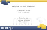 Universidad La Salle León Guanajuato - MikroTikmum.mikrotik.com/presentations/AR07/Urbina_exposicion.pdfLa Universidad de La Salle Bajío da servicio a más de 14,000 usuarios entre