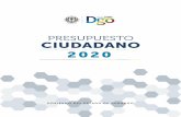 PRESUPUESTO CIUDADANO 2020 - Gobierno del Estado de Durango · 2020. 4. 27. · Presupuesto Ciudadano 2020 | Gobierno del Estado de Durango Ingresos Propios La recaudación en Ingresos
