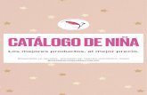 CATÁLOGO DE NIÑA...BONETERÍA LA PALOMA - SOLEDAD 28, CENTRO HISTÓRICO. CDMX BONTERIALAPALOMA.COM.MX Los mejores productos, al mejor precio. CATÁLOGO DE NIÑA