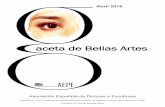 aceta de Bellas Artes · 2018. 3. 26. · exposición han sido: Elena Abeni (El.Rol.Artworks). Miguel Ney Alcántara Feliz. Ana Alcaraz Montesinos. Elías Aparicio Escobar. Erik Arenas