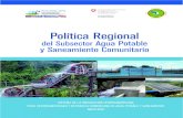Consejo Nacional de Agua y Saneamiento – Consejo Nacional de …conasa.hn/.../Politica-Regional-del-Subsector-APyS_opt.pdf · FOCARD-APS FORO CENTROAMERICANO Y REPÚBLICA DOMINICANA