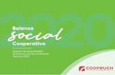 Balance Cooperativo · 2021. 8. 11. · Subgerencia de Comunicaciones y RS El presente Balance Social Cooperativo, Reporte de Sostenibilidad Económica, Social y Ambiental, sigue