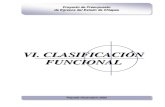 VI. CLASIFICACIÓN FUNCIONAL · 2002. 12. 4. · Página VI.2 Paquete Hacendario 2003 Clasificación Funcional. que se encuentran plasmados en el Plan de Desarrollo Chiapas 2001-2006;