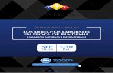 LOS DERECHOS LABORALES EN ÉPOCA DE PANDEMIA · 2020. 9. 22. · en Jurisprudencia por la Universidad Central del Ecuador; especialista superior en Tributación, y espe-cialista y