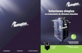 GUIA BIO nueva - Ghezan...El diseño del Biodigestor Rotoplas, permite resolver necesidades de saneamiento a través de diferentes capacida des de caudal, respondiendo a los requerimientos