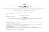 LA GACETA...2017/05/03  · LA GACETA DIARIO OFICIAL Año CXVI Managua, 22 de febrero del 2013 No. 35 TEXTO DE LEY No. 290 LEY DE ORGANIZACIÓN, COMPETENCIA Y PROCEDIMIENTOS DEL PODER