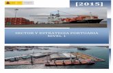 Sector y Estrategia Portuaria Nivel 1 AP · portuaria o ser cedida al sector privado. En todos los puertos, la infraestructura es utilizada por dos tipos de clientes: por un lado
