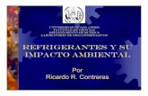 Refrigerantes y su Impacto Ambiental · Universidad de Los Andes Facultad de Ciencias ... propiedades fisicoquímicas del lubricante. 11. Otras características ... Hidrocarburos