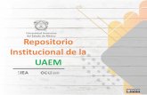 Repositorio Institucional de la UAEM · 2020. 9. 21. · disponibles para su consulta. 1 2. Podrás consultar toda la producción científica que se encuentra disponible desde el