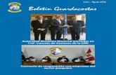Julio - Agosto 2016 Boletín Guardacostas - DICAPI · 2018. 11. 21. · Julio - Agosto 2016 Boletín Guardacostas Convenio de cooperación con empresas del sector pesquero Autoridad