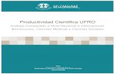Productividad Científica UFROanalisis.ufro.cl/images/planD/Productividad-Cientifica...Sociales) con 1,15 artículos, la UFRO sólo supera a las universidades Austral y de Santiago.