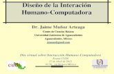 Diseño de la Interación Humano-Computadora · 2020. 11. 10. · Interacción Humano-Computadora Definición Disciplina relacionada con el diseño, implementación y evaluación
