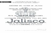 Material de Curación para el OPD Servicios de Salud Jalisco” · Web view, se reunieron en el Auditorio Central del Organismo Público Descentralizado Servicios de Salud Jalisco