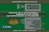 Impacto de la inseguridad y violencia en el sector agroalimentario … · 2021. 7. 22. · Impacto de la inseguridad y violencia en el sector agroalimentario en Venezuela Pág. 02
