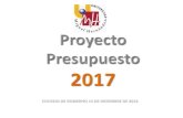 BORRADOR DE PRESUPUESTO 2014 - UMH · 2021. 3. 22. · Proyecto de Presupuesto para el ejercicio 2017 Estado ... 13 de diciembre de 2016 BORRADOR PRESUPUESTO 2017 Página 2 de 21.