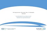 Programa Anual de Trabajo 2018 - Aguascalientes