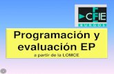Programación y evaluación EP - jcyl.es
