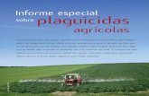 Informe especial sobre plaguicidas agrícolas