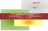 TALLER DE LECTURA Y REDACCIÓN II - cobach.edu.mx