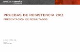 PRUEBAS DE RESISTENCIA 2011