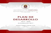 PLAN DE DESARROLLO - Universidad de Pamplona