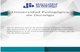 Universidad Pedagógica de Durango