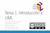 Tema 1. Introducción a UML