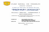 PLAN ANUAL DE TRABAJO - premiumcollege.edu.pe