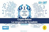 Crypto-Refuse La venganza del Sysadmin - CNI
