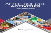 AFTER-SCHOOL ACTIVITIES