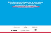 Efectos económicos y sociales por COVID-19 y alternativas ...