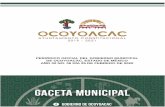 PERIÓDICO OFICIAL DEL GOBIERNO MUNICIPAL DE OCOYOACAC ...