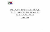 PLAN INTEGRAL DE SEGURIDAD ESCOLAR 2020 - nuevaespana.cl