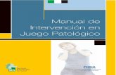Manual de Intervención en Juego Patológico