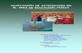 ADAPTACIÓN DE ACTIVIDADES EN EL ÁREA DE E.F. (para niños ...