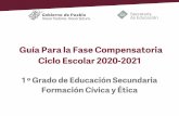 Guía Para la Fase Compensatoria Ciclo Escolar 2020-2021