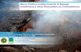 Marco Político Institucional de la Energía Geotérmica y ...