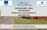 REGIONES DEL URUGUAY Materia: Sociedad y Ambiente