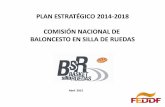 PLAN ESTRATÉGICO 2014-2018 COMISIÓN NACIONAL DE …