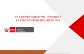 EL SISTEMA EDUCATIVO PERUANO Y LA EDUCACIÓN EN …
