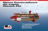Generadores de vapor SIOUX Steam-Flo SiouxGeneradores de ...