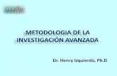METODOLOGIA DE LA INVESTIGACIÓN AVANZADA