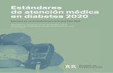 Estándares de atención médica en diabetes 2020
