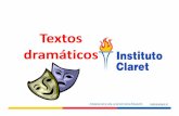 Textos dramáticos - Instituto Claret