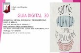 GUIA DIGITAL 20 - Colegio Isabel Riquelme