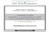 NORMA E.080 DISEÑO Y CONSTRUCCIÓN CON TIERRA REFORZADA