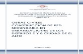 OBRAS CIVILES CONSTRUCCIÓN DE RED SECUNDARIA EN ...